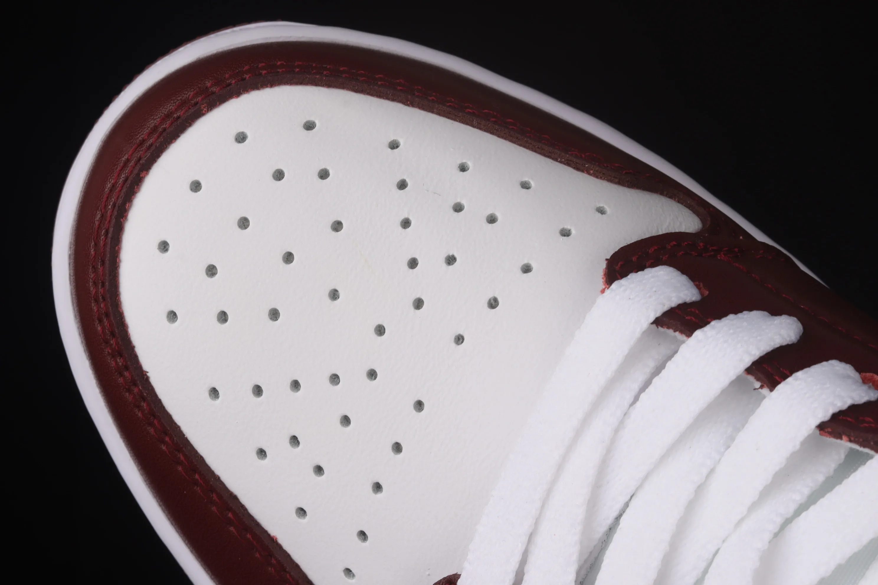 All categories Air Jordan Jordan series basketball shoes Air Jordan 1 Low Air Jordan 1 Low AJ1 Joe 1 wine red and white low-top basketball shoes DC0774-116